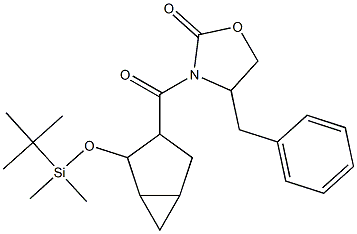 4-Benzyl-3-[2-(tert-butyl-diMethyl-silanyloxy)-bicyclo[3.1.0]hexane-3-carbonyl]-oxazolidin-2-one