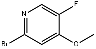2-溴-5-氟-4-甲氧基吡啶, 1256816-36-0, 结构式