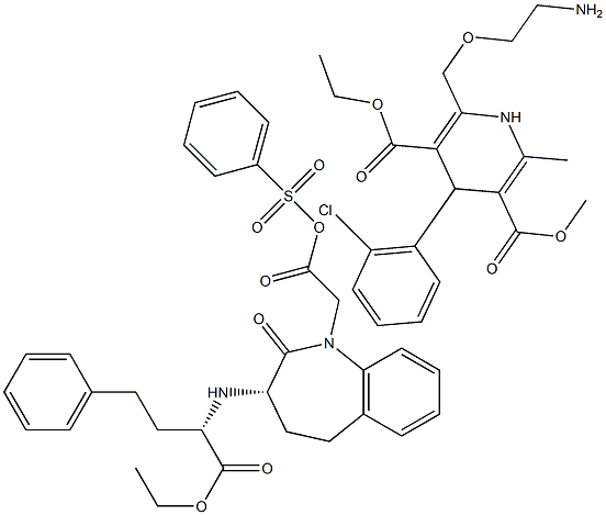 aMlodipine+benazepril Structure