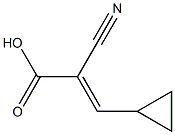  2-cyano-3-cyclopropylacrylic acid