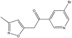  1-(5-broMopyridin-3-yl)-2-(3-Methylisoxazol-5-yl)ethanone