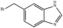 5-(broMoMethyl)-1H-benzo[d]iMidazole Struktur