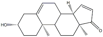 (3S,10R,13S,14R)-3-Hydroxy-10,13-diMethyl-3,4,7,8,9,10,11,12,13,14-decahydro-1H-cyclopenta[a]phenanthren-17(2H)-one Structure