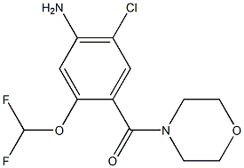 (4-AMino-5-chloro-2-difluoroMethoxy-phenyl)-Morpholin-4-yl-Methanone