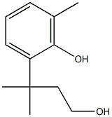 2-(4-hydroxy-2-Methylbutan-2-yl)-6-Methylphenol Structure