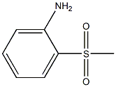 2-(Methylsulfonyl)benzenaMine 化学構造式