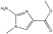 2-AMino-1-Methyl-1H-iMidazole-4-carboxylicacidMethylester Structure