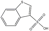 benzo[b]thiophene-3-sulfonic acid 化学構造式