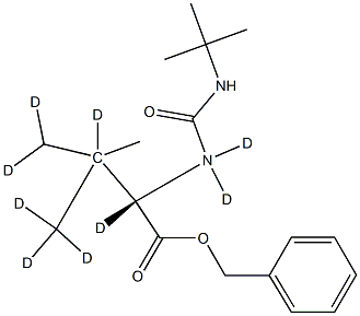 N-[[(1,1-DiMethylethyl)aMino]carbonyl]-3-Methyl-L-valine-d9 Benzyl Ester