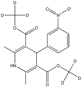 (DiMethyl-d6) 4-(M-Nitrophenyl)-2,6-
diMethyl-1,4-dihydro-3,5-pyridinedicarboxylate|
