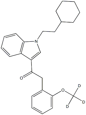 1-[1-(2-Cyclohexylethyl)-1H-indol-3-yl]-2-[(2-Methoxy-d3)phenyl]ethanone|