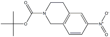 tert-butyl 6-nitro-3,4-dihydroisoquinoline-2(1H)-carboxylate Structure