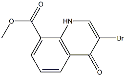 3-BroMo-4-oxo-1,4-dihydro-quinoline-8-carboxylic acid Methyl ester