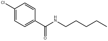 4-Chloro-N-n-pentylbenzaMide, 97% 化学構造式