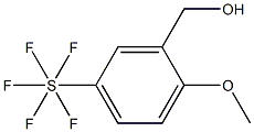 2-甲氧基-5-(五氟硫代)苯甲醇,97% 结构式