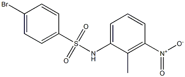 4-溴-N-(2-甲基-3-硝基苯基)苯磺酰胺,97%