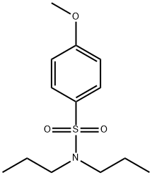 4-Methoxy-N,N-di-n-propylbenzenesulfonaMide, 97% 化学構造式