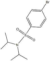 4-BroMo-N,N-diisopropylbenzenesulfonaMide, 97% Struktur
