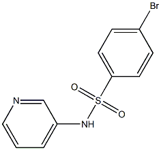 4-BroMo-N-(3-pyridyl)benzenesulfonaMide, 97% Struktur