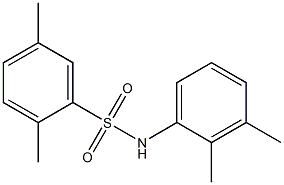 N-(2,3-DiMethylphenyl)-2,5-diMethylbenzenesulfonaMide, 97%, 884617-22-5, 结构式