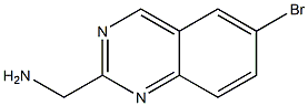 (6-BroMo-quinazolin-2-yl)-Methyl-aMine 化学構造式