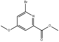 Methyl 6-broMo-4-Methoxypicolinate Struktur