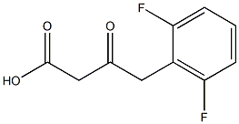 4-(2,6-difluorophenyl)-3-oxobutanoic acid Structure