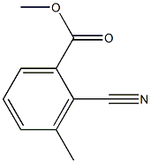 3-Methyl-2-cyanobenzoic acid Methyl ester Structure