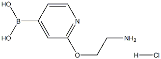 (2-(2-aMinoethoxy)pyridin-4-yl)boronic acid hydrochloride|