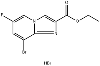 8-BroMo-6-fluoro-iMidazo[1,2-a]pyridine-2-carboxylic acid ethyl ester  hydrobroMide|