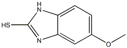 5-Methoxy-1H-benzimidazole-2-thiol Struktur