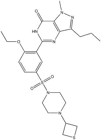 Thiodimethylsildenafil