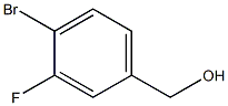 4-BroMo-3-fluorobenzyl alcohol 化学構造式
