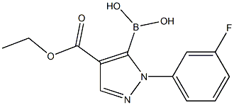 1-(3-氟苯基)-4-乙氧基-1H-吡唑-5-硼酸