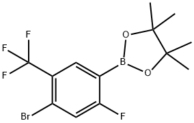 2096337-75-4 2-(4-溴-2-氟-5-(三氟甲基)苯基)-4,4,5,5-四甲基-1,3,2-二氧杂硼戊烷
