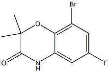 8-Bromo-6-fluoro-2,2-dimethyl-4H-1,4-benzoxazin-3-one