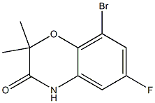 8-Bromo-6-fluoro-2,2-dimethyl-4H-1,4-benzoxazin-3-one|