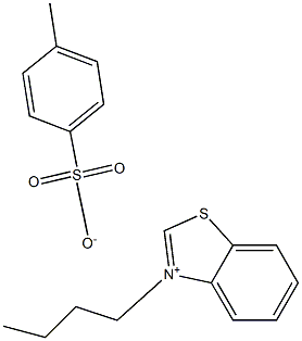 3-butylbenzo[d]thiazol-3-iuM 4-Methylbenzenesulfonate 化学構造式