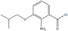 2-aMino-3-isobutoxybenzoyl chloride,,结构式
