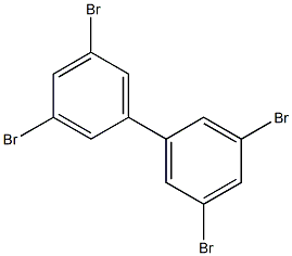 3.3'.5.5'-Tetrabromobiphenyl Solution 化学構造式