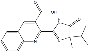 Imazaquin Solution,,结构式