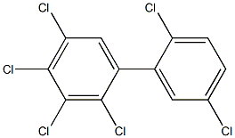 2.2'.3.4.5.5'-Hexachlorobiphenyl Solution 结构式