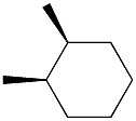 cis-1,2-Dimethylcyclohexane Solution 结构式