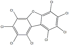 Octachlorodibenzofuran Solution Structure