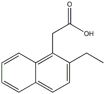 Ethyl-1-naphthalene acetate Solution 结构式