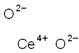 Cerium (IV) oxide (precipitated, uncoated, cubic),,结构式