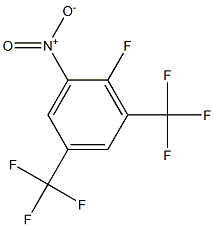 2-Fluoro-3,5-di(trifluoroMethyl)nitrobenzene 化学構造式