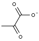 Pyruvate Assay Kit 化学構造式
