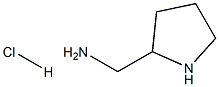 2-氨甲基吡咯烷盐酸盐,,结构式