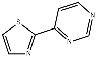 2 - (嘧啶- 4 -基)噻唑 结构式